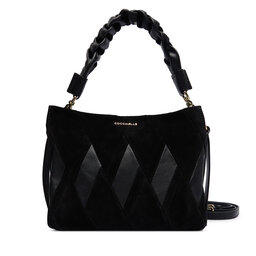 Coccinelle Geantă Coccinelle T66 Boheme New Geomet Patch E1 T66 58 01 01 Negru