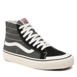 Vans Snīkeri Vans Sk8-Hi 138 Dec VN0A4BX71KP1 Salt Wash Black/Marshmall