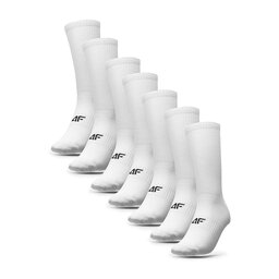 4F 7 pares de calcetines altos para hombre 4F 4FWAW23USOCM225 10S