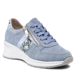 Rieker Sneakersy Rieker N4321-11 Blau
