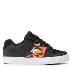 

Снікерcи DC Pure ADBS300267 Black/Flames (BFM), Чорний