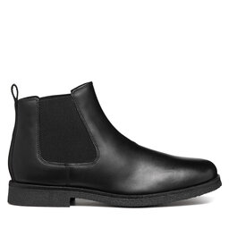 Geox Μποτάκια με λάστιχο Geox Uomo Claudio U2658A 00043 C9999 Μαύρο