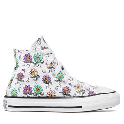 

Кеди Converse Ctas Hi 671599C White/Pixel Purple, Білий