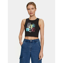 Vans Vans Top Special Character Fitted Tank VN000GZW Schwarz Slim Fit