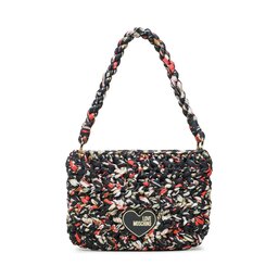 LOVE MOSCHINO Torebka LOVE MOSCHINO JC4235PP0GKL100A Black/Red/White
