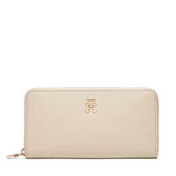 Tommy Hilfiger Didelė Vyriška Piniginė Tommy Hilfiger Th Distinct Lrg Za AW0AW17482 Écru