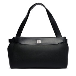 Calvin Klein Handtasche Calvin Klein Mix Media Work Tote LV04F3887G Schwarz