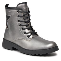 Geox Trappers Geox Jr Casey J9420G 000NF C1363 D Dk Silver/Black