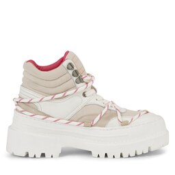 Tommy Jeans Schnürstiefeletten Tommy Jeans Tjw Hybrid Boot EN0EN02338 Weiß