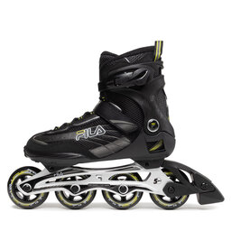 

Ролики Fila Skates Mizar 80 010621220 Black/Lime, Чорний