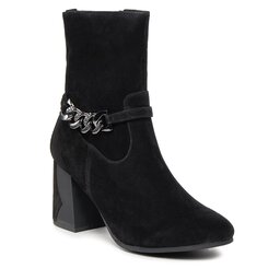 Caprice Bokacsizma Caprice 9-25342-41 Black Suede 004