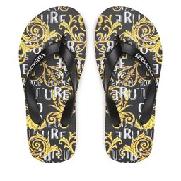 

В'єтнамки Versace Jeans Couture 74VA3SQ7 ZS627 G89, Чорний