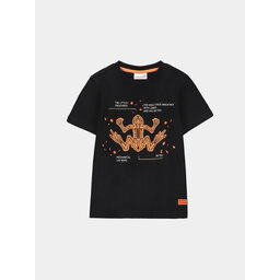 Coccodrillo Coccodrillo T-Shirt WC4143203DEK Μαύρο Regular Fit