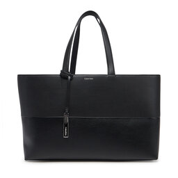 Calvin Klein Τσάντα Calvin Klein Ck Mixmedia Medium Shopper K60K613011 Μαύρο