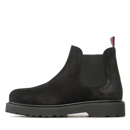 

Челсі Tommy Jeans Tommy Jeans Suede Boot EM0EM01205 Black BDS, Чорний