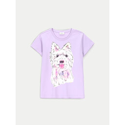 Coccodrillo Coccodrillo Camiseta ZC4143204VGA Violeta Regular Fit