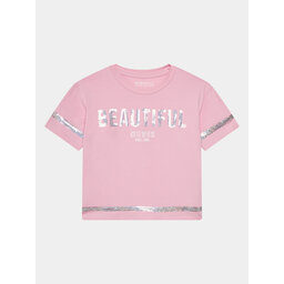 Guess Guess Camiseta J4RI08 K6YW4 Rosa Regular Fit