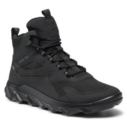 ECCO Trekingová obuv ECCO Mx Low Mid Gtx Tex GORE-TEX 82022451052 Black/Black