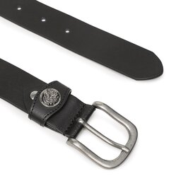 

Чоловічий ремінь Guess King Belts BM7733 LEA35 BLA, Чорний