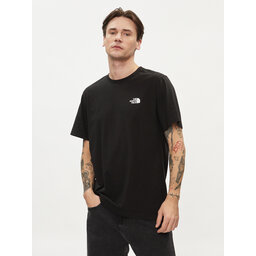 The North Face The North Face Póló Simple Dome NF0A87NG Fekete Regular Fit