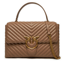 PINKO Дамска чанта PINKO Love Lady Puff Big Cl . AI 23-24 PLTT 100042 A0GK Бежов
