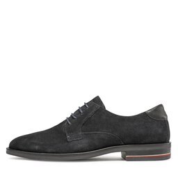 

Туфлі Tommy Hilfiger Signature Hilfiger Suede Shoe FM0FM04215 Desert Sky DW5, Cиній