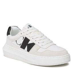 Calvin Klein Jeans Tenisice Calvin Klein Jeans Chunky Cupsole Low Mod Vint YW0YW01046 Bright White/Black/Creamy White YBR