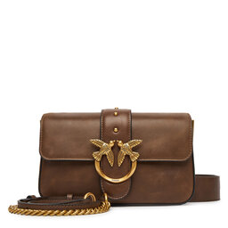 PINKO Τσάντα PINKO Love One Mini Slouchy Fl PE 25 PLTT 104340 A2C2 Καφέ