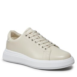 Calvin Klein Сникърси Calvin Klein Raised Cup Lace Up Nano Mono Bt HW0HW01878 Dk Ecru ACG