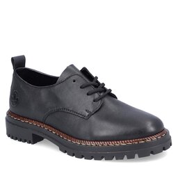 Rieker Оксфордки Rieker 52052-00 Schwarz / Schwarz 00
