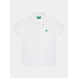 United Colors Of Benetton United Colors Of Benetton Pólóing 3089G3008 Fehér Regular Fit