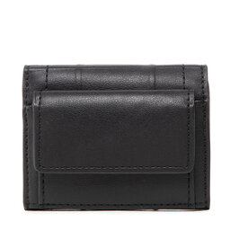 

Мале жіноче портмоне Calvin Klein Re-Lock Triflod Xxs Quilt K60K609701 BAX, Чорний