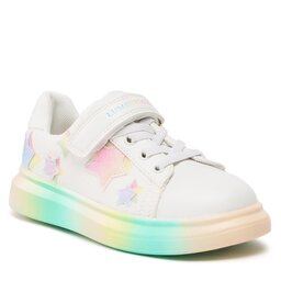Lumberjack Apavi Lumberjack 1 VELCRO AND ELASTIC LACE SNEAKER WHITE/MULTICOLOR