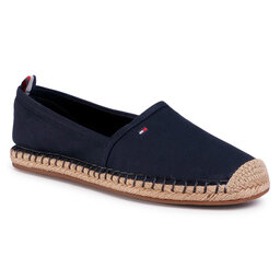 Tommy Hilfiger Еспадрили Tommy Hilfiger Basic Tommy Flat Espadrille FW0FW04827 Desert Sky DW5