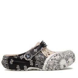

Шльопанці Crocs Classic Lined Bandana Clog 208061 Cha/Multi, Бежевий