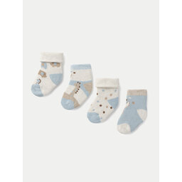 Mayoral Set di 4 paia di calzini lunghi da bambini Mayoral 9759 Blu