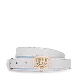 Chiara Ferragni Cinturón para mujer Chiara Ferragni 74SB6F05 White