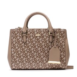 DKNY Handväska DKNY Belle Sm Satchel R33DJY77 Chino/Toffee TQ5