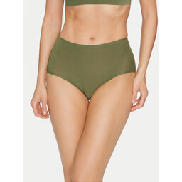 Chantelle Chantelle Klasikinės kelnaitės aukštu juosmeniu Soft Stretch C26470 Žalia