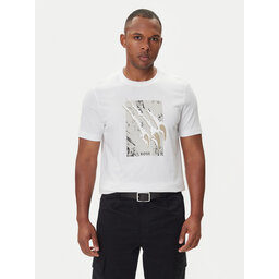 BOSS BOSS Camiseta Te_Animali 50546362 Blanco Regular Fit