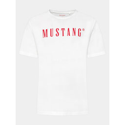 Mustang Mustang Футболка Austin 1014695 Білий Regular Fit