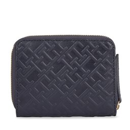 

Мале жіноче портмоне Tommy Hilfiger Th Refined Med Za Mono AW0AW15755 Space Blue DW6, Cиній