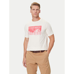Gant Gant Camiseta 2003342 Écru Regular Fit