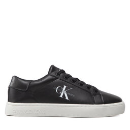 Calvin Klein Jeans Sneakersy Calvin Klein Jeans Classic Cupsole Laceup Low Lth YM0YM00491 Czarny