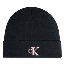 Calvin Klein Cepure Calvin Klein Monogram Embro K60K612319 Melns