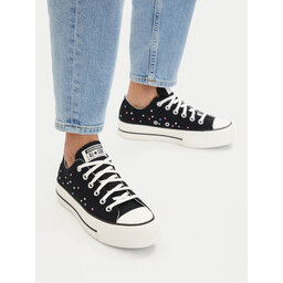 Converse Кеди Converse Chuck Taylor All Star Lift Platform Mini Studs A19141C Чорний