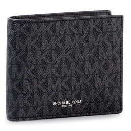 Michael Kors Portafoglio grande da uomo Michael Kors Greyson 39F9LGYF3B Nero