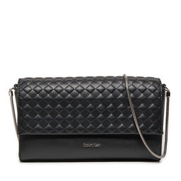 Calvin Klein Borsetta Calvin Klein Calvin Mini Quilt Mini Crossbody K60K611990 Nero