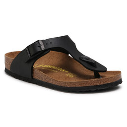 Birkenstock Šlepetės per pirštą Birkenstock Gizeh Kinder 846143 Black