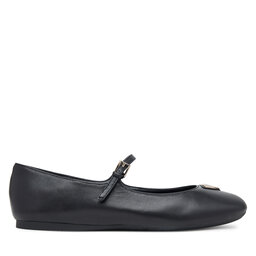 Guess Baleriny Guess FLTKLD LEA02 Czarny